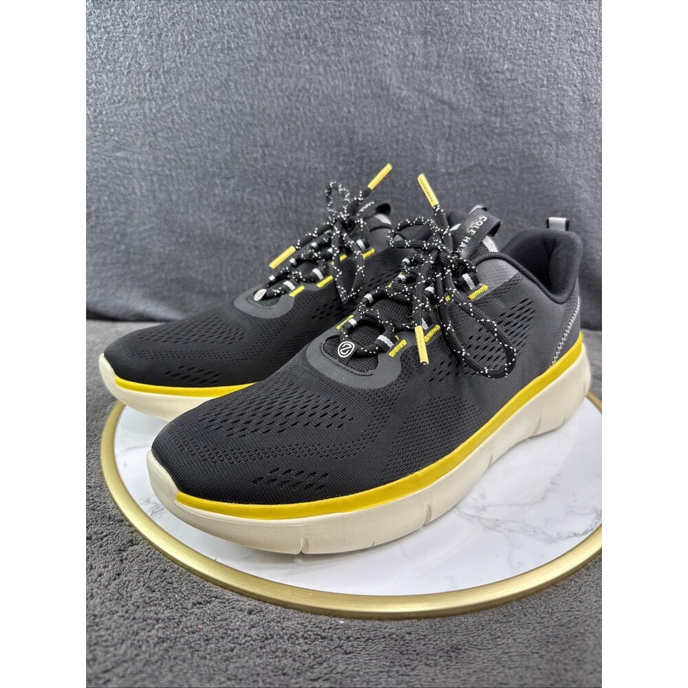 Cole Haan Zerogrand Journey Mens Running Shoes Black Cyber Yellow Sneakers Sz 11